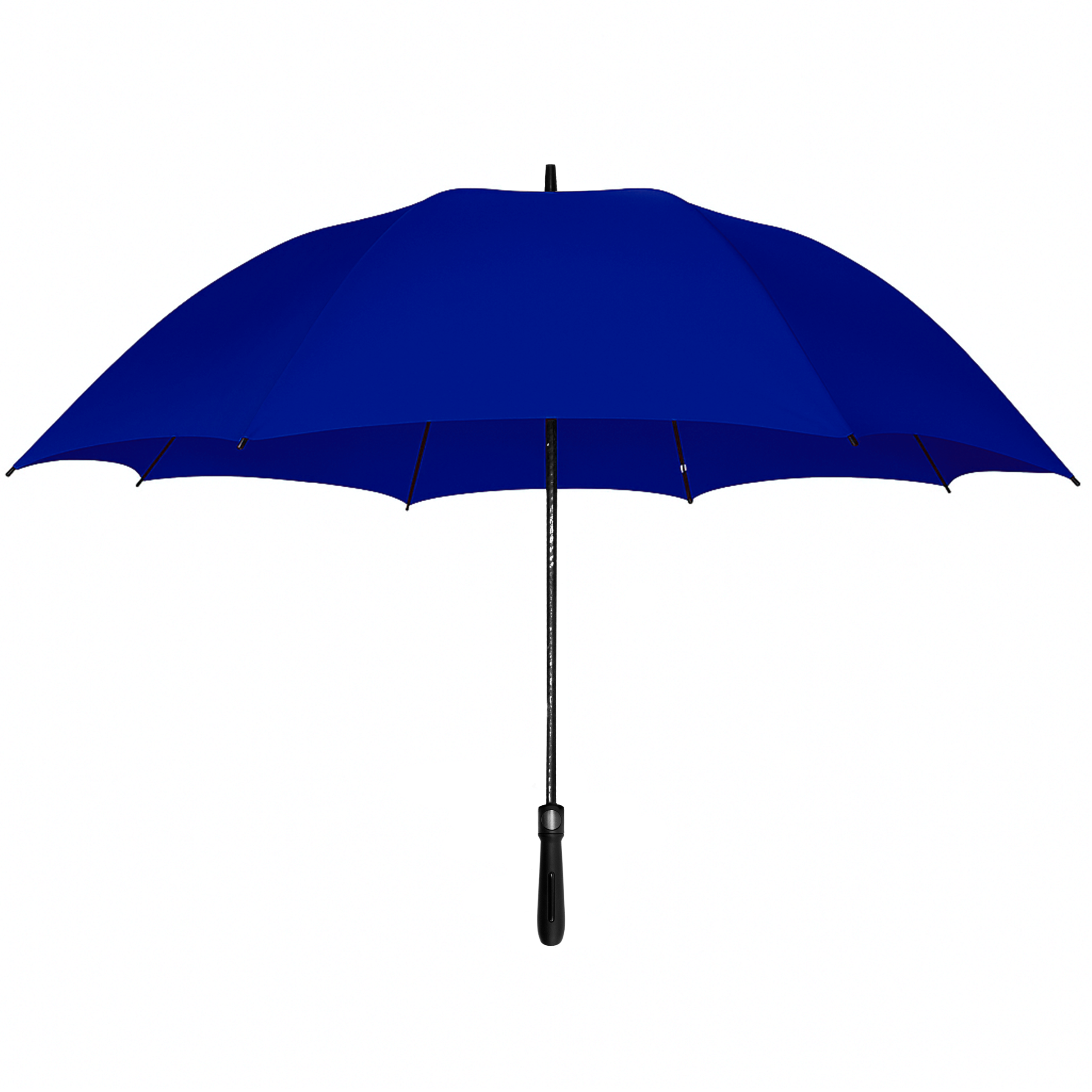 Guarda-chuva de portaria FL017 azul royal, modelo com gomos grandes e gabarito próprio de área de impressão